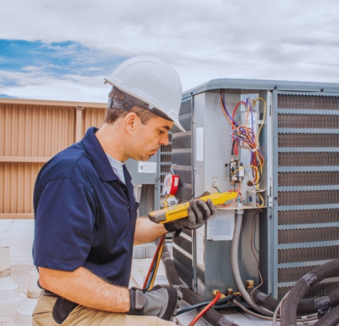 Grilletech HVAC engineers at work in Saudi Arabia