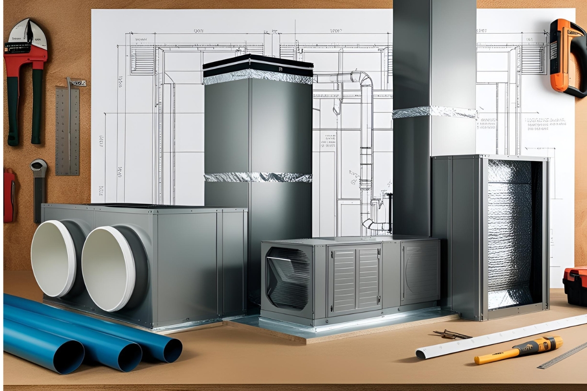 Custom HVAC ducting and cladding Saudi Arabia